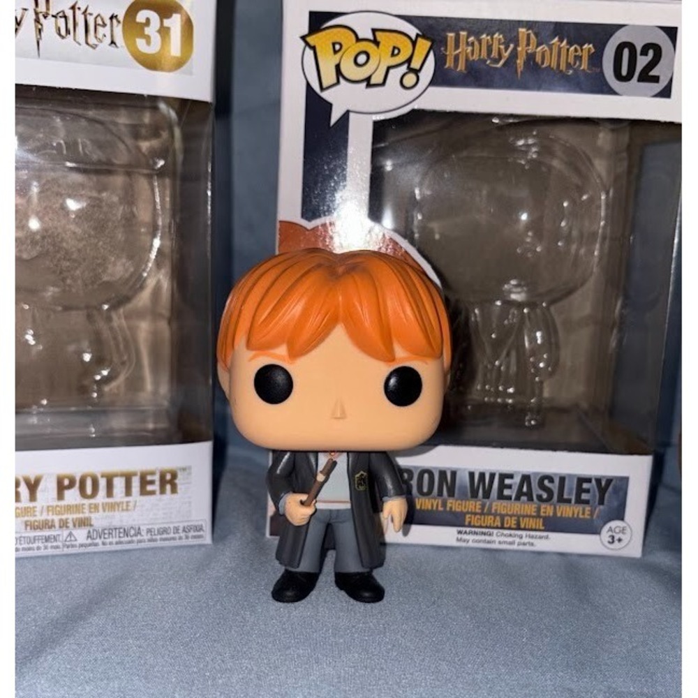 Funko Pop Vinyl Figure Bundle Harry Potter Ron Hermione 31 02 03 Set - Picture 6 of 11